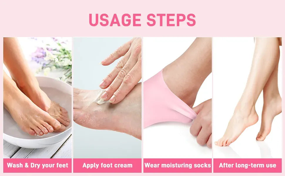 (Buy 1 pair Get 1 pair free) Silicon Socks For Unisex Men & Women