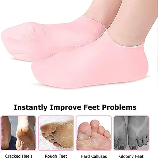 (Buy 1 pair Get 1 pair free) Silicon Socks For Unisex Men & Women