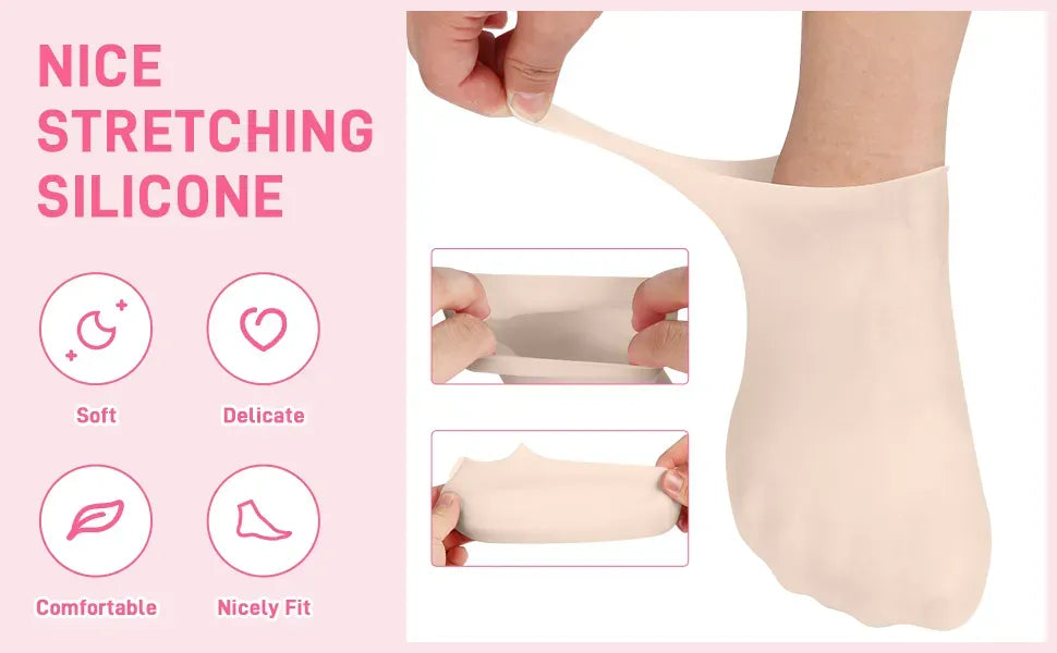1 Pair Silicone socks for Men & Women