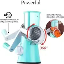 Drum Vegetable Chopper Manual Kitchen Potato Slice