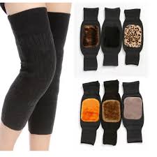 Winter Thermal Knee Warmers with Adjustable Strap