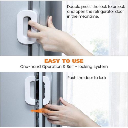 Refrigerator Safety Door Lock – Childproof & Secure